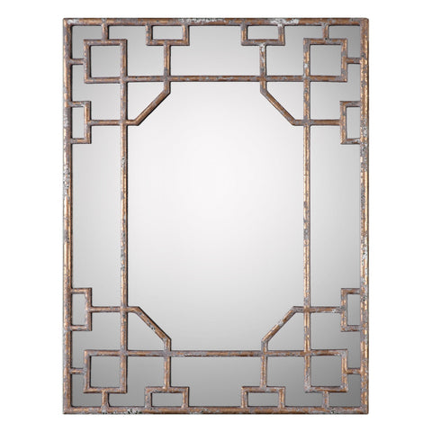 Uttermost Genji Antique Mirror 09207 - BathVault