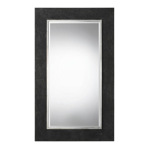 Uttermost Ferran Textured Black Mirror 09249 - BathVault