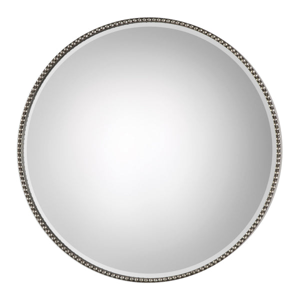 Uttermost Stefania Beaded Round Mirror 09252 - BathVault