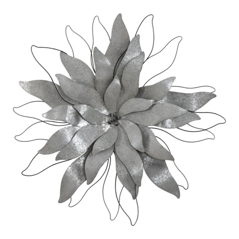 Uttermost Picking Petals Galvanized Wall Art 04108 - BathVault