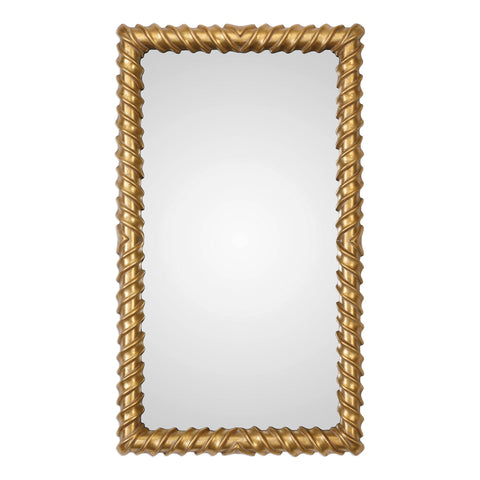 Uttermost Yamuna Metallic Gold Mirror 09345 - BathVault