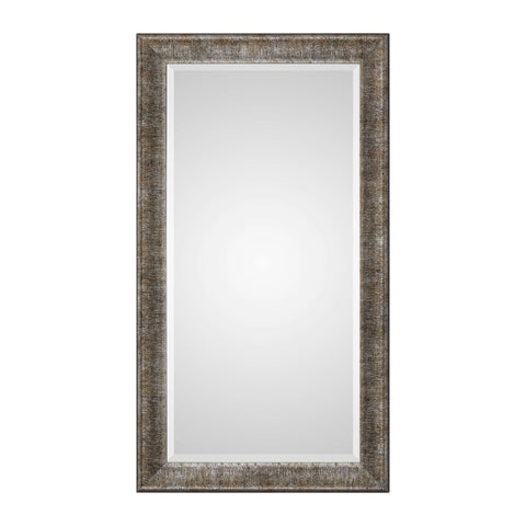 Uttermost Newlyn Burnished Silver Mirror 09365 - BathVault