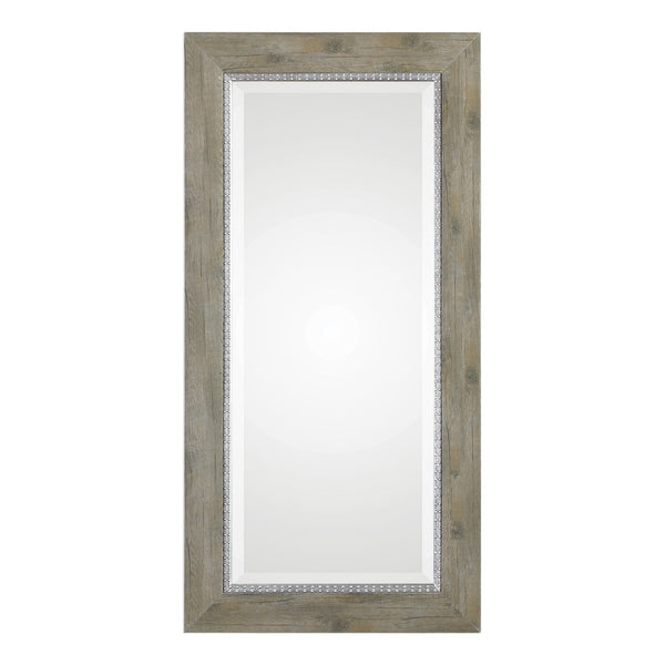 Uttermost Sheyenne Rustic Wood Mirror 09328 - BathVault