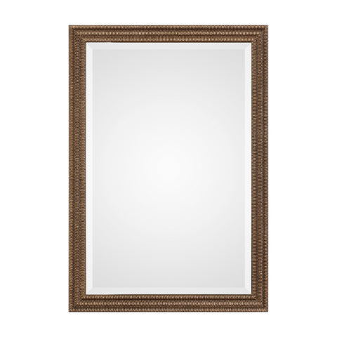 Uttermost Rydal Distressed Bronze Mirror 09358 - BathVault