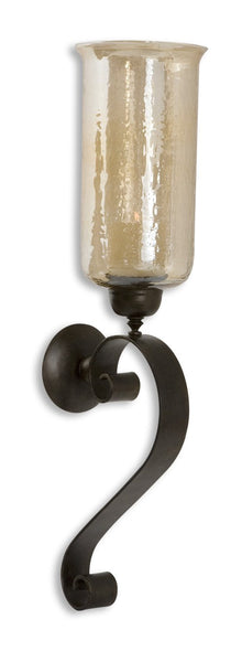 Uttermost Joselyn Bronze Candle Wall Sconce 19150 - BathVault