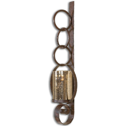 Uttermost Falconara Metal Wall Sconce 19850 - BathVault