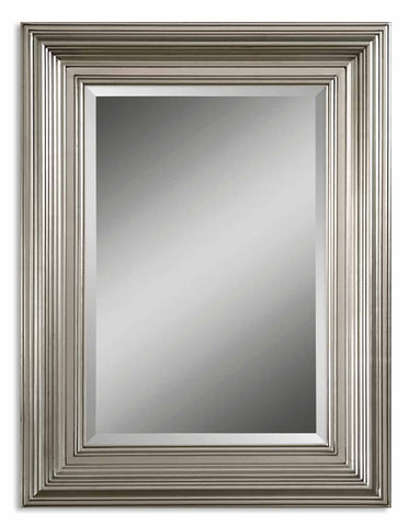 Uttermost Mario Silver Mirror 14133 B - BathVault