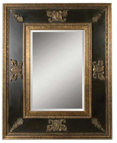 Uttermost Cadence Antique Gold Mirror 11173 B - BathVault