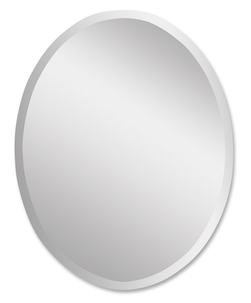 Uttermost Frameless Vanity Oval Mirror 19580 B - BathVault