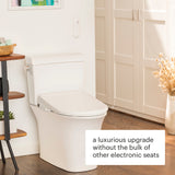 Brondell Swash Thinline T44 Luxury Bidet Toilet Seat with Remote Control