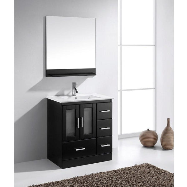 Virtu USA Zola 30″ Single Bathroom Vanity Cabinet Set MS-6730-S - BathVault