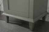 Legion Furniture  21" PEWTER GREEN LINEN CABINET-WLF2221-PG-LC