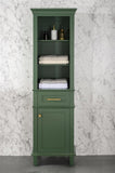 Legion Furniture  21" VOGUE GREEN LINEN CABINET- WLF2221-VG-LC