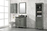Legion Furniture 30" PEWTER GREEN FINISH SINK VANITY CABINET WITH BLUE LIME STONE TOP- WLF2230-PG