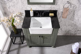 Legion Furniture 30" SINK VANITY WITHOUT FAUCET- WLF6022-PG