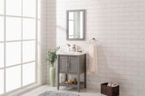 Legion Furniture Bathroom Vanity with 24" KD GRAY SINK VANITY - WLF9024-G
