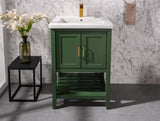 Legion Furniture  24" KD VOGUE GREEN SINK VANITY- WLF9024-VG