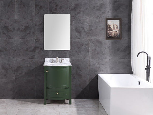 Legion Furniture 24" VOGUE GREEN BATHROOM VANITY - PVC - WT9309-24-VG-PVC