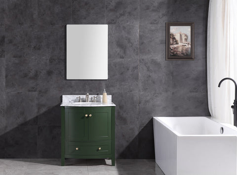 Legion Furniture 30" VOGUE GREEN BATHROOM VANITY - PVC - WT9309-30-VG-PVC