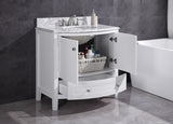 Legion Furniture 36" WHITE BATHROOM VANITY-WT9309-36-W-PVC