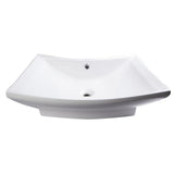 Eago Vessel Sink in White
